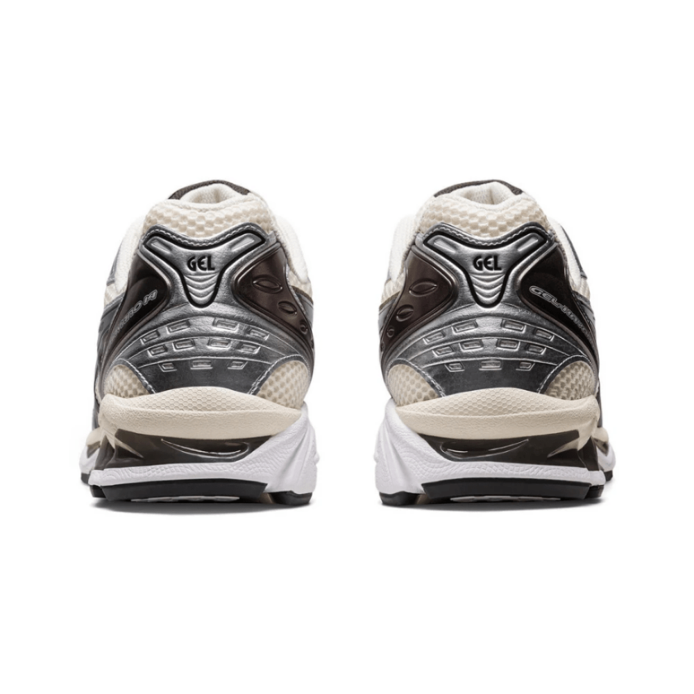Asics Gel Kayano 14 'Silver Cream' - Cloud Treadasics gel - kayano silver creamasics running shoes uae
