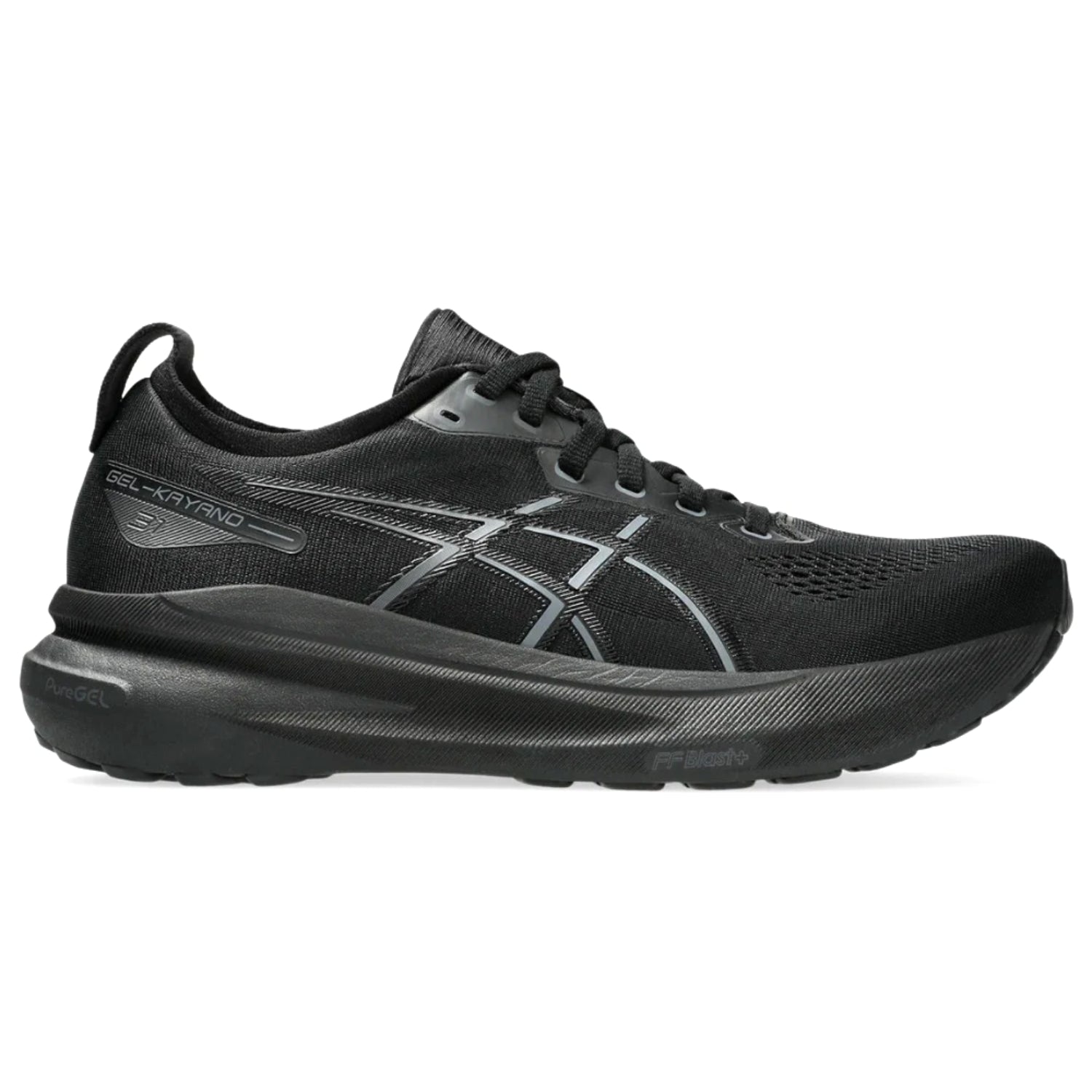 ASICS GEL - Kayano 31 Extra Wide Stability Running Shoes – All Black - Cloud Tread