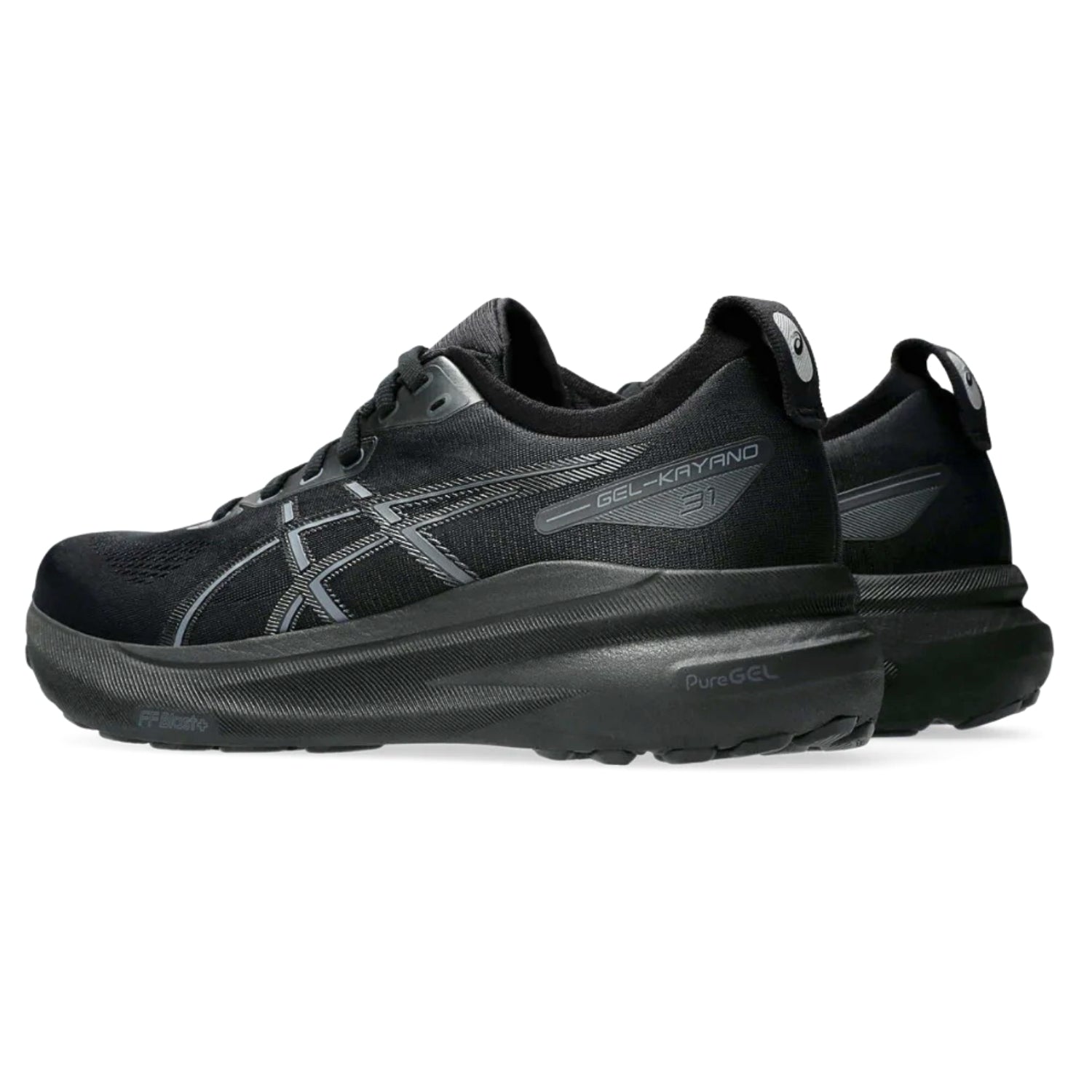 ASICS GEL - Kayano 31 Extra Wide Stability Running Shoes – All Black - Cloud Tread