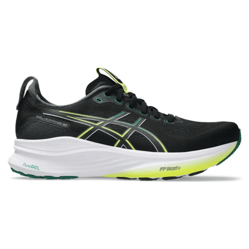 Asics Gel - Kayano™ 32 'Black / Jasper Green' - Cloud Treadasics gel kayano 32 2025 uaeasics gel kayano 32 luxe black dubai