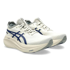 Asics Gel - Nimbus 27 "Birch" – Smooth Ride Sneakers with 1980s Track Suit Aesthetic - Cloud Tread