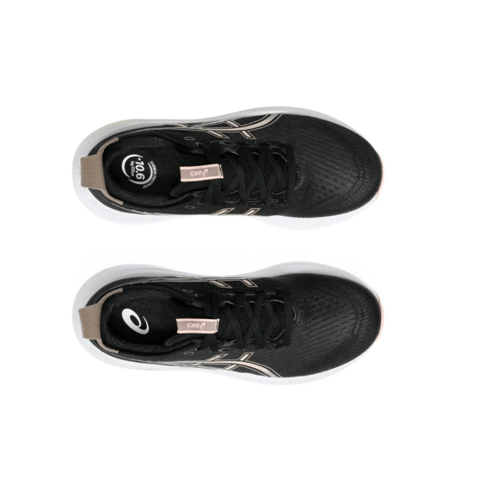 Asics Gel Nimbus 27 'Black/Breeze' - Cloud Treadasics gel nimbus black breezeasics running shoes uae