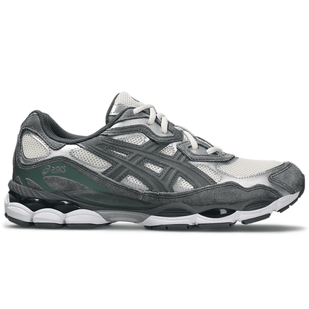 ASICS GEL-NYC Cream Steel Grey side profile