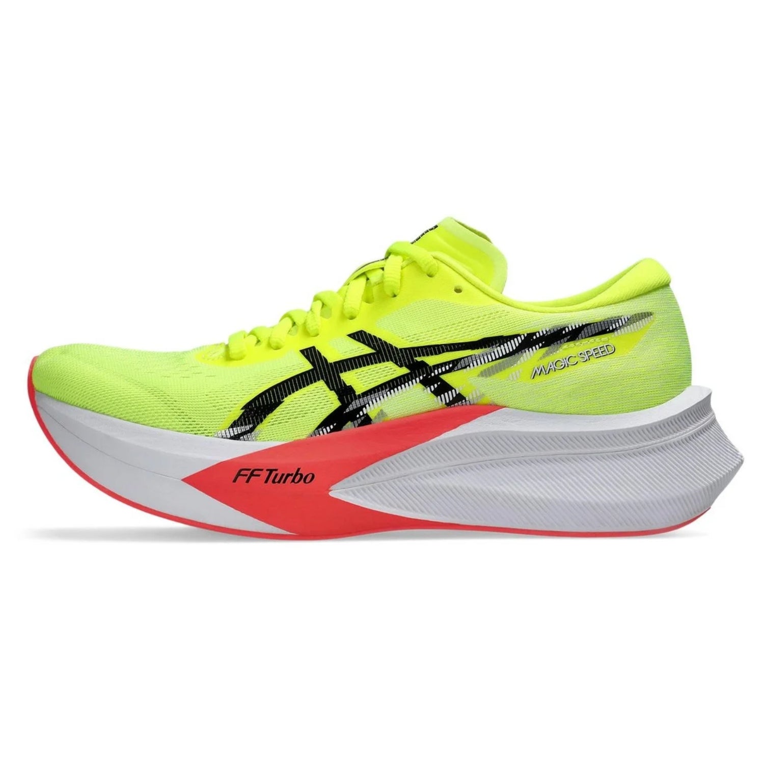 ASICS MAGIC SPEED 4 – Lightweight Racing Shoes in Yellow & Black - Cloud Tread