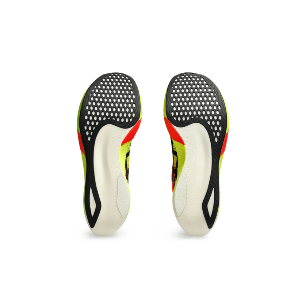 ASICS Metaspeed Edge Paris Safety Yellow Black top view