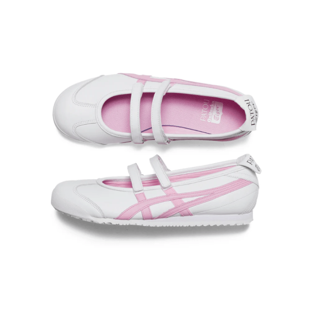 Asics Mexico 66 Ballerina 'White / Cotton Candy' - Cloud Treadasics lifestyle shoes dubaiasics mexico 66 ballerina white cotton candy dubai