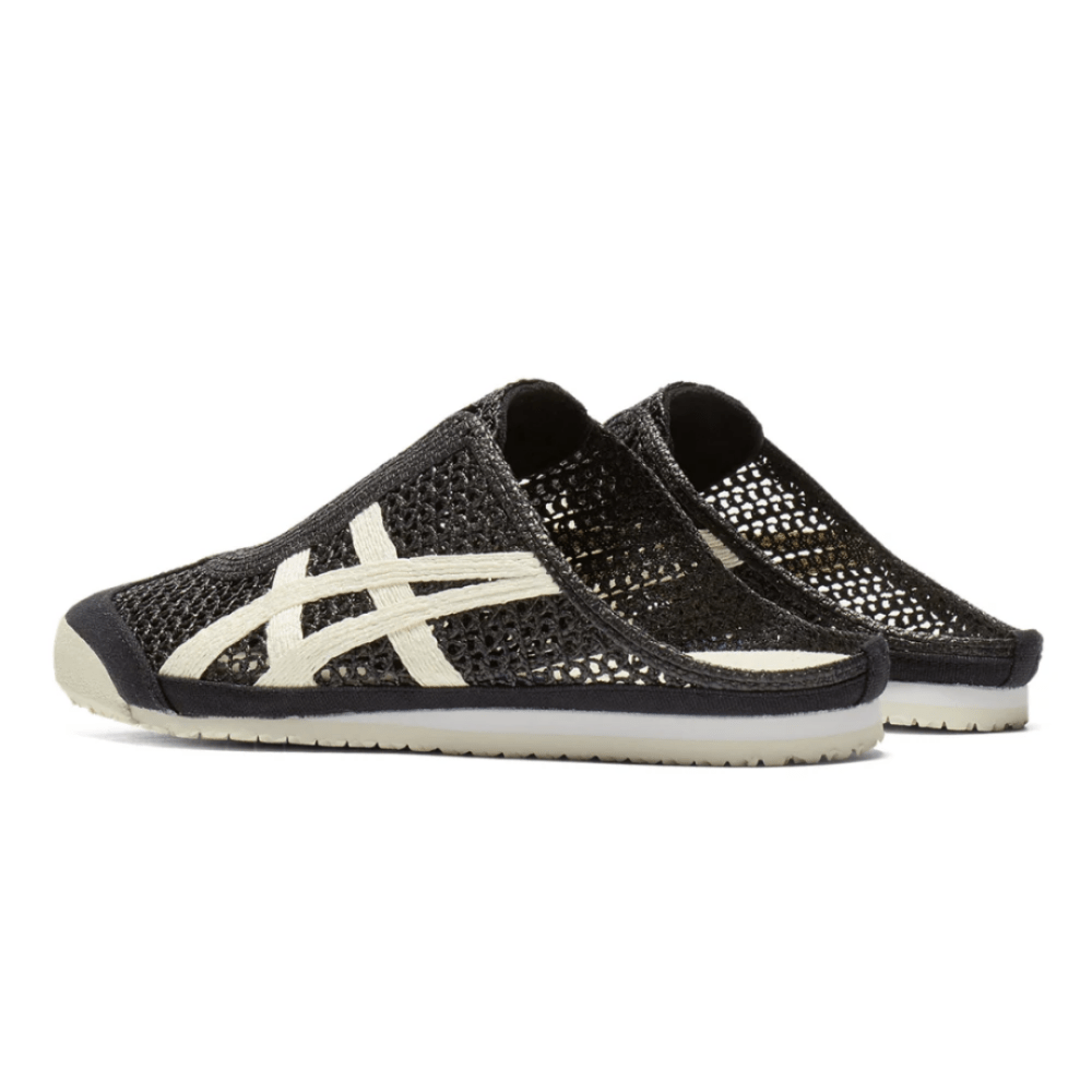 Asics Mexico 66 Sabot 'Black / Cream' - Cloud Treadasics black cream sneakers dubaiasics lifestyle shoes uae
