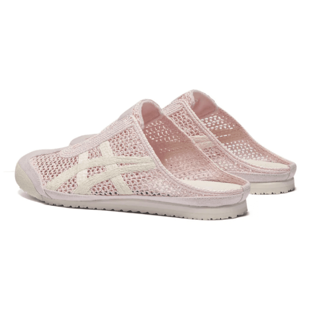 ASICS Mexico 66 Sabot Crystal Pink Cream heel open view