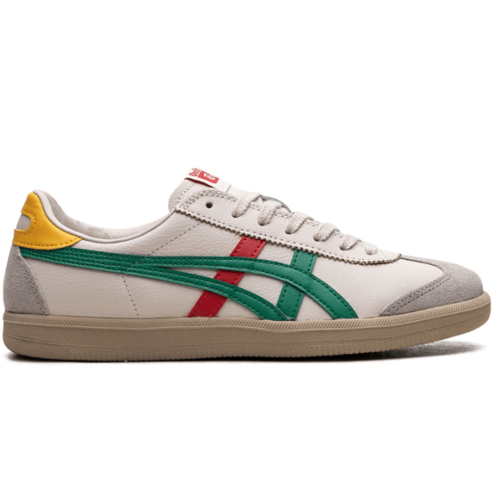 Asics Onitsuka Tiger Tokuten "White/Beige/Red/Green" - Cloud Treadasics onitsuka tiger tokuten white beige red green dubaiasics unisex lifestyle shoes uae