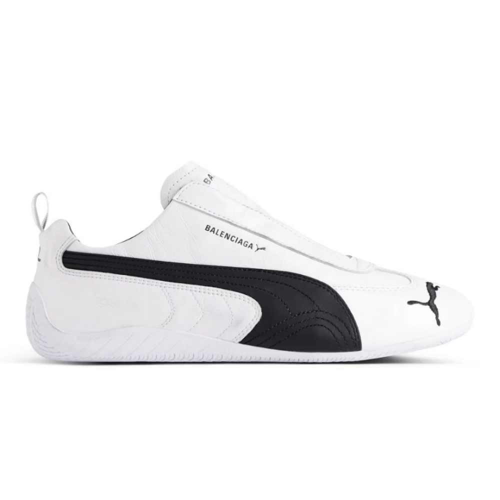 Balenciaga x Puma Speedcat Leather 'White / Black' - Cloud Treadbalenciaga motorsport sneakersbalenciaga puma speedcat 2025 dubai