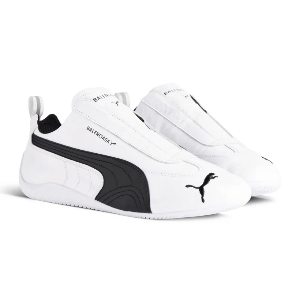 Balenciaga x Puma Speedcat Leather 'White / Black' - Cloud Treadbalenciaga motorsport sneakersbalenciaga puma speedcat 2025 dubai