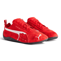 Balenciaga x Puma Speedcat Suede 'Red White' - Cloud Treadbalenciaga puma speedcat red whitebalenciaga sneakers dubai
