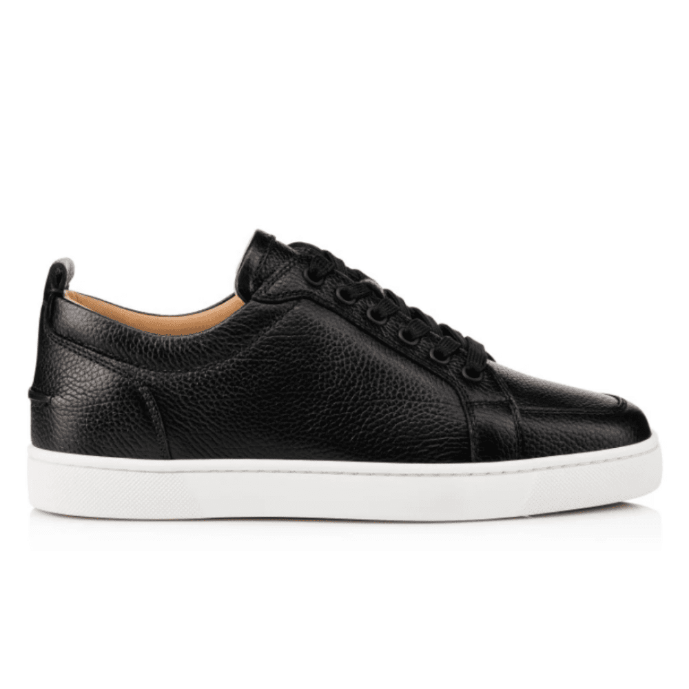 Christian Louboutin Rantulow Grained Calf Leather Black side profile