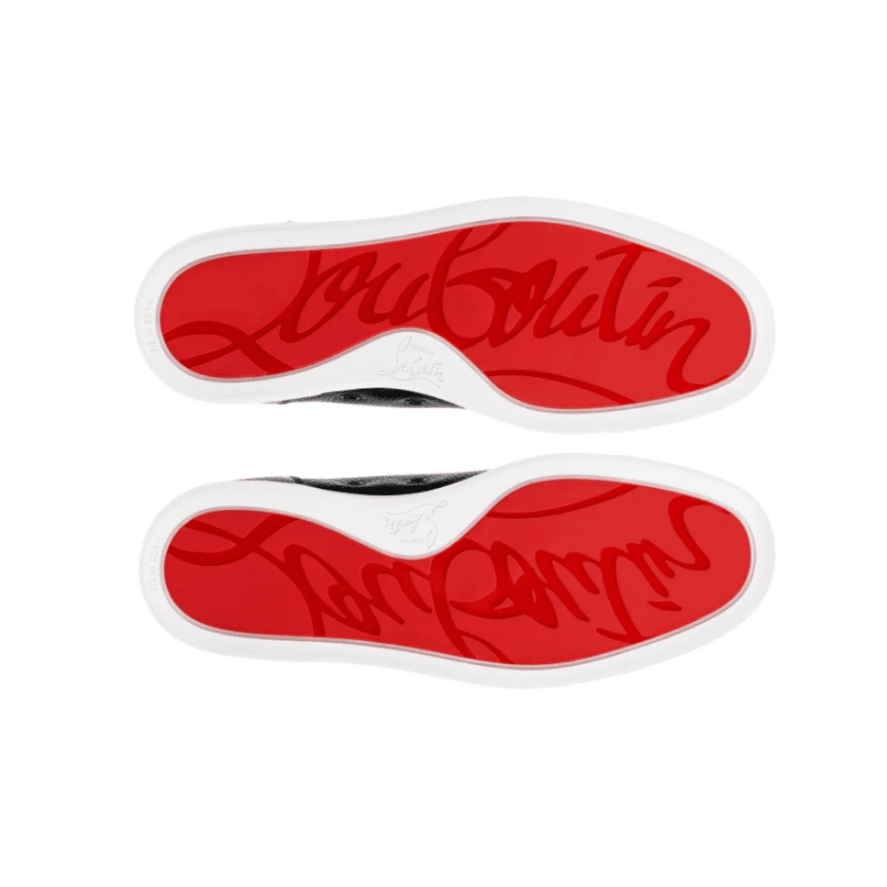 Christian Louboutin Rantulow Grained Calf Leather Black outsole