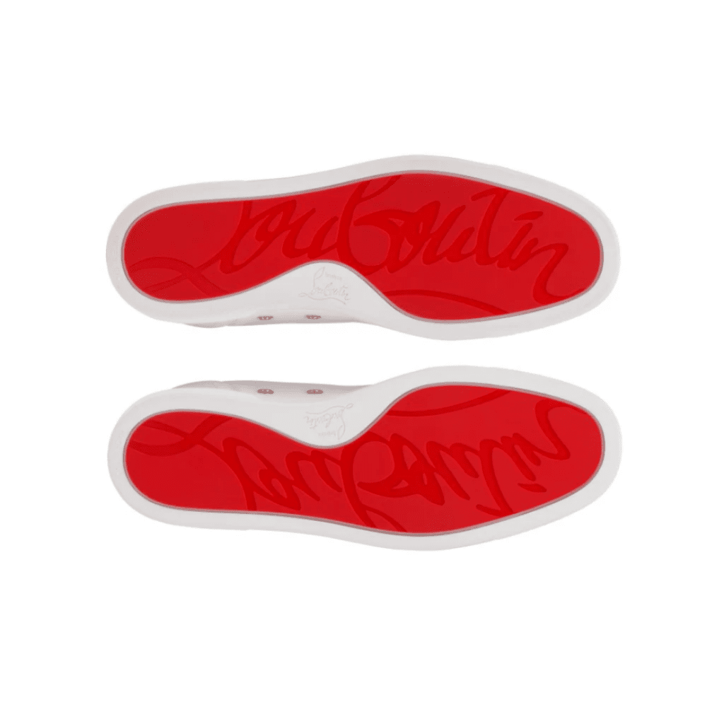 Christian Louboutin Retero Grained Calf Leather Marine outsole