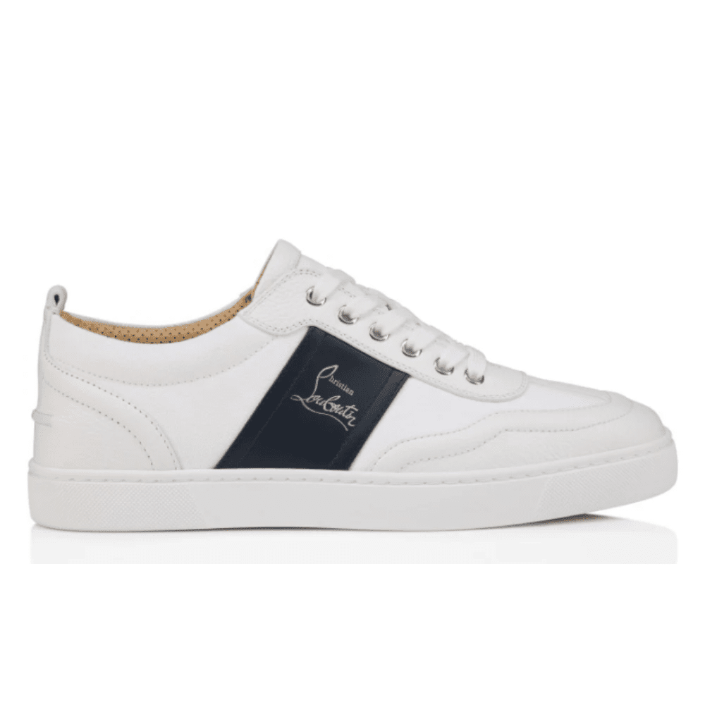 Christian Louboutin Retero Grained Calf Leather Marine side profile