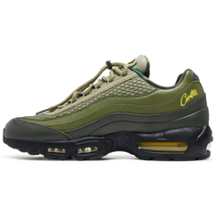 Corteiz x Nike Air Max 95 SP Rules the World Sequoia close-up detail