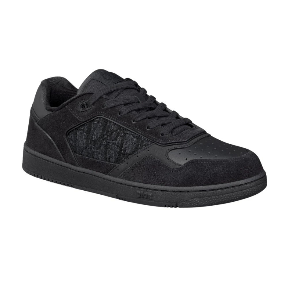 Dior B27 Uptown Low - Top Sneaker "Black Suede, Black Smooth" - Cloud Treadbuy dior b27 uptown black smooth uaedior b27 2025 collection