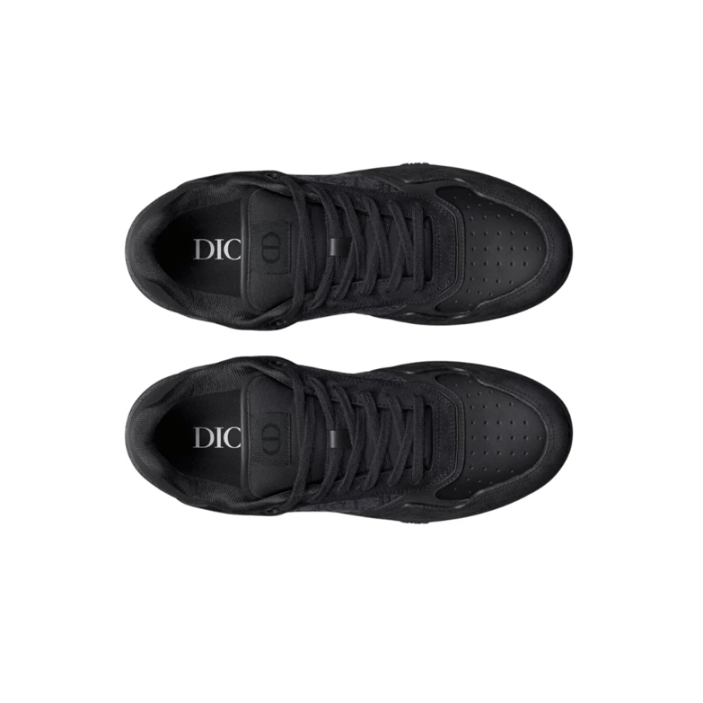 Dior B27 Uptown Low - Top Sneaker "Black Suede, Black Smooth" - Cloud Treadbuy dior b27 uptown black smooth uaedior b27 2025 collection