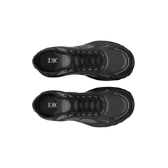 Dior B30 Countdown Tech Sneaker "Black Semi" on feet Dubai