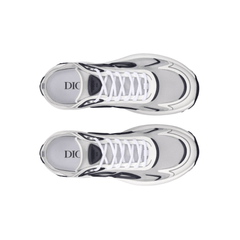 Dior B30 Countdown Tech Sneaker "White and Gray" on feet Dubai