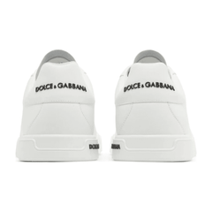 Dolce & Gabbana Portofino White heel view