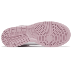 Nike Dunk Low Pink Corduroy heel logo Dubai