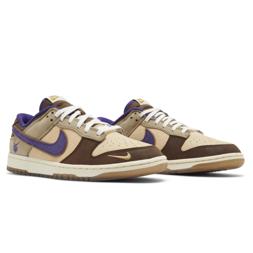 Outsole of Nike Dunk Low Premium ‘Setsubun’ sneaker with gum finish