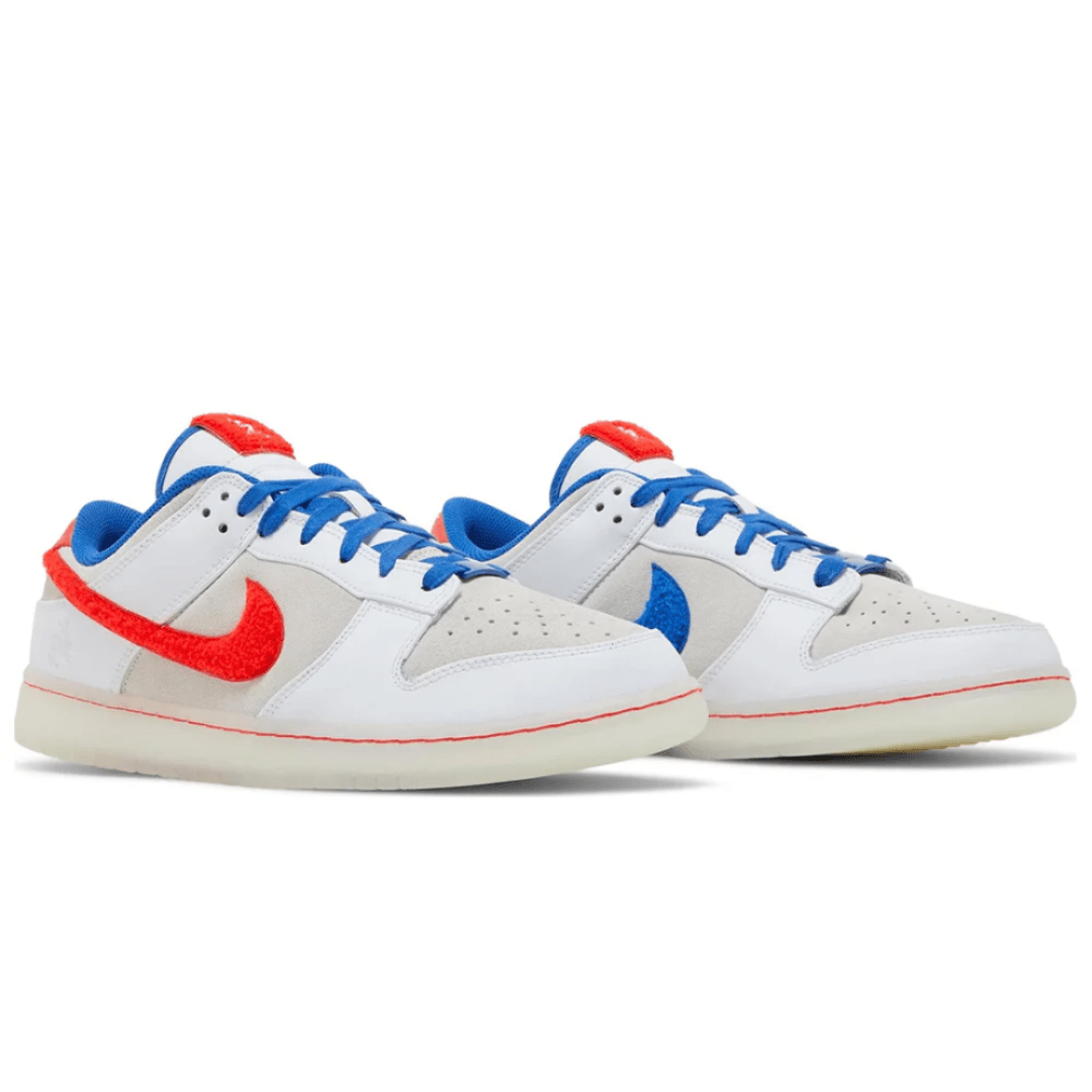 Dunk Low Year of the Rabbit White Rabbit Candy heel view