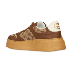 Gucci Gg Canvas leather - trimmed sneakers - Cloud Treadbuy gucci gg sneakers dubaigucci 2025 sneakers dubai