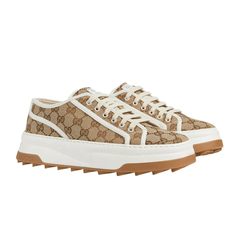Gucci Men's Black Beige gg Trainers - Cloud Treadbuy gucci trainers dubaigucci black beige sneakers dubai