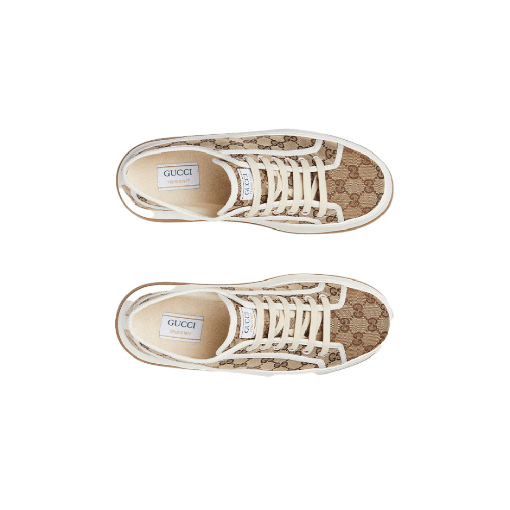 Gucci Men's Black Beige gg Trainers - Cloud Treadbuy gucci trainers dubaigucci black beige sneakers dubai