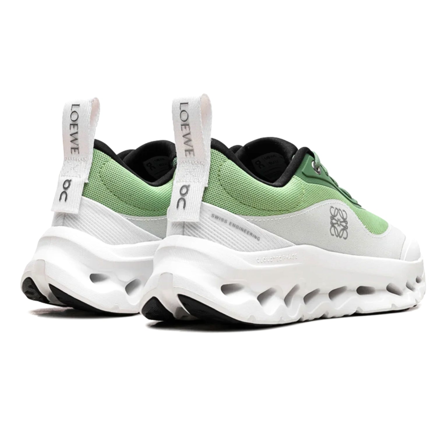 Loewe x On Cloudtilt 2 – High - Performance Sneakers – Green/White - Cloud Tread