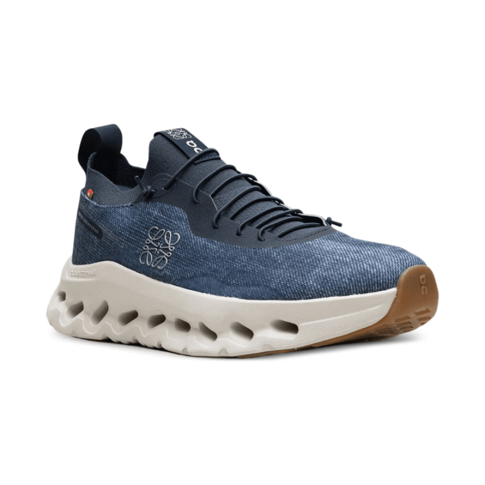 Loewe x On Running Cloudtilt Denim Blue heel view