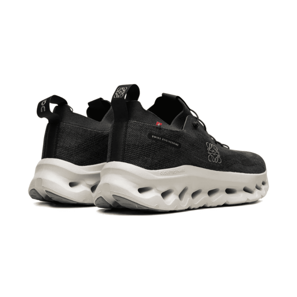 Loewe x On Running Cloudtilt Denim Grey upper detail
