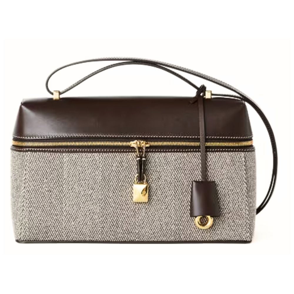 Loro Piana L27 “The Extra Bag” in Pecora Nera Leather - Cloud TreadWomen's BagCrossbody BagDesigner Bags