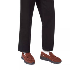 New Balance 1906L Suede Loafers – Hybrid Penny Loafer with Mesh Upper & ABZORB Sole - Cloud Tread