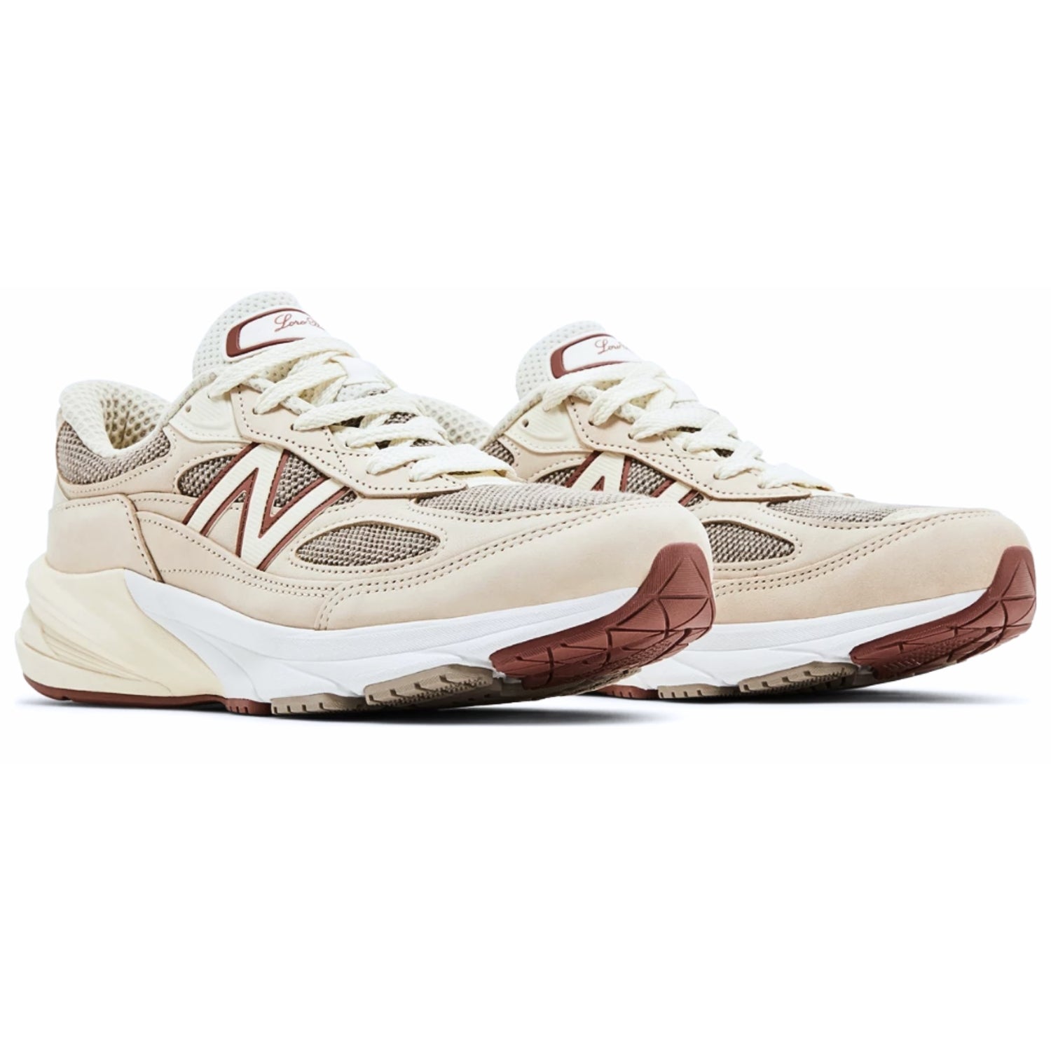 New Balance 990v6 MiUSA x Loro Piana – Raw Cashew Colorway with Nubuck & Mesh Upper - Cloud Tread