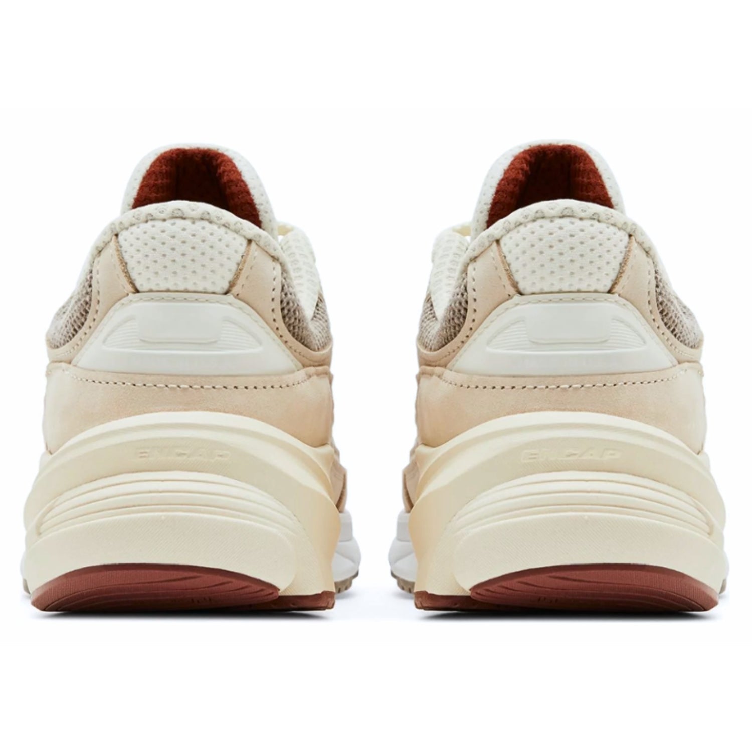 New Balance 990v6 MiUSA x Loro Piana – Raw Cashew Colorway with Nubuck & Mesh Upper - Cloud Tread