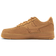 Nike Air Force 1 Low SP x Supreme Wheat – Nubuck Finish in Golden Brown - Cloud Tread