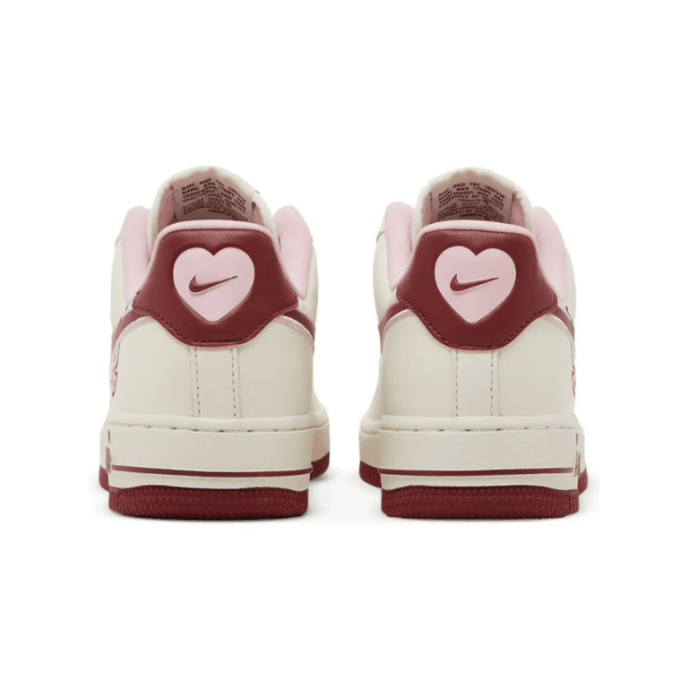 Nike Air Force 1 Low Valentines Day 2023 heel view