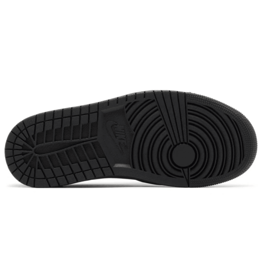 Nike Air Jordan 1 Low Method of Make Black leather macro