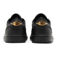 Nike Air Jordan 1 Low Method of Make Black close-up detail