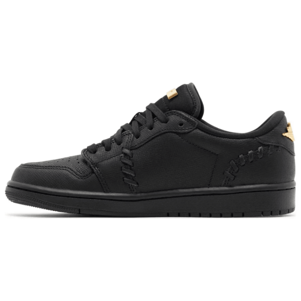Nike Air Jordan 1 Low Method of Make Black on feet Dubai