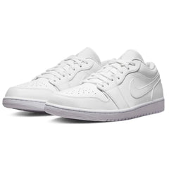 Nike Air Jordan 1 Low Retro ‘Triple White’ – Clean Monochrome Look - Cloud Tread
