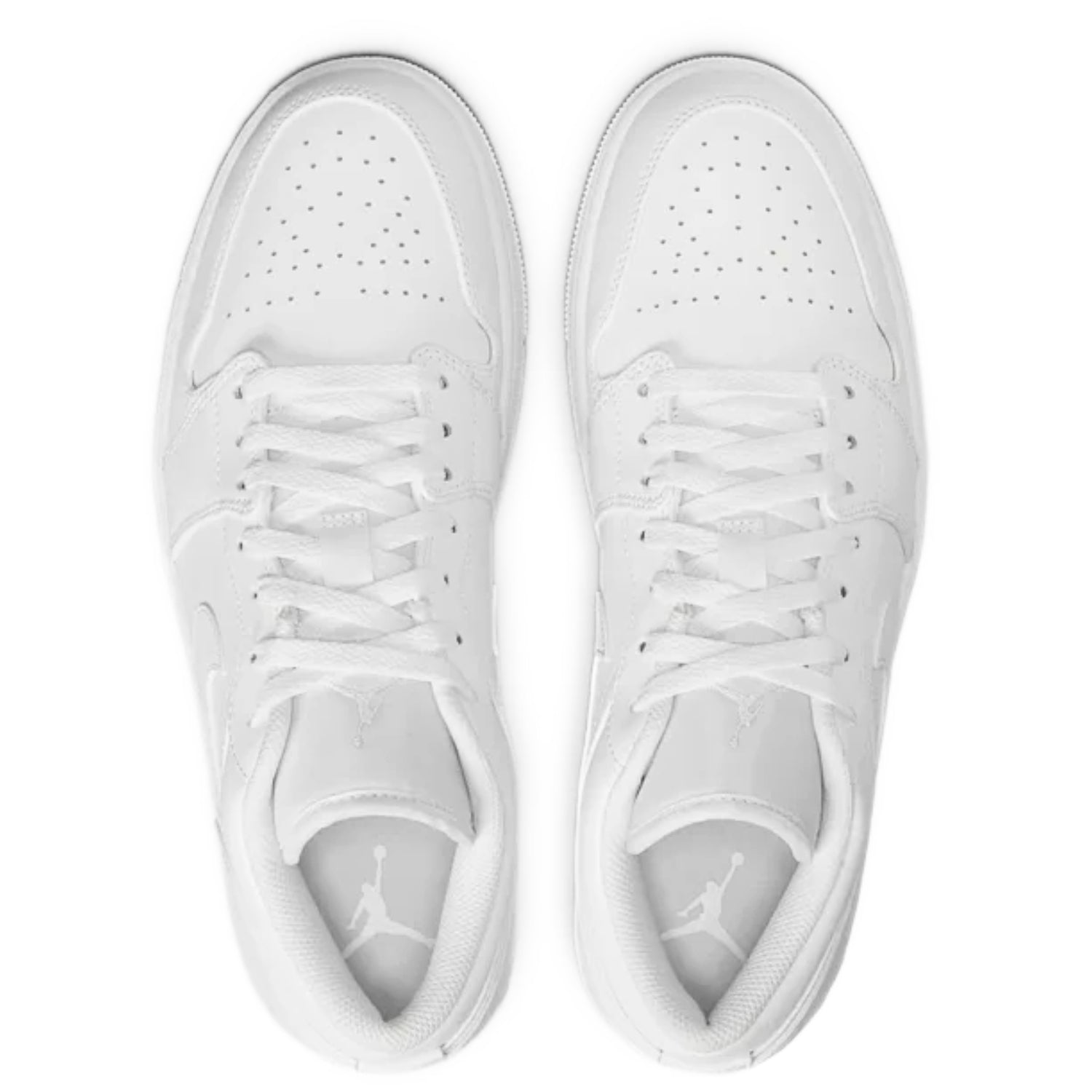 Nike Air Jordan 1 Low Retro ‘Triple White’ – Clean Monochrome Look - Cloud Tread