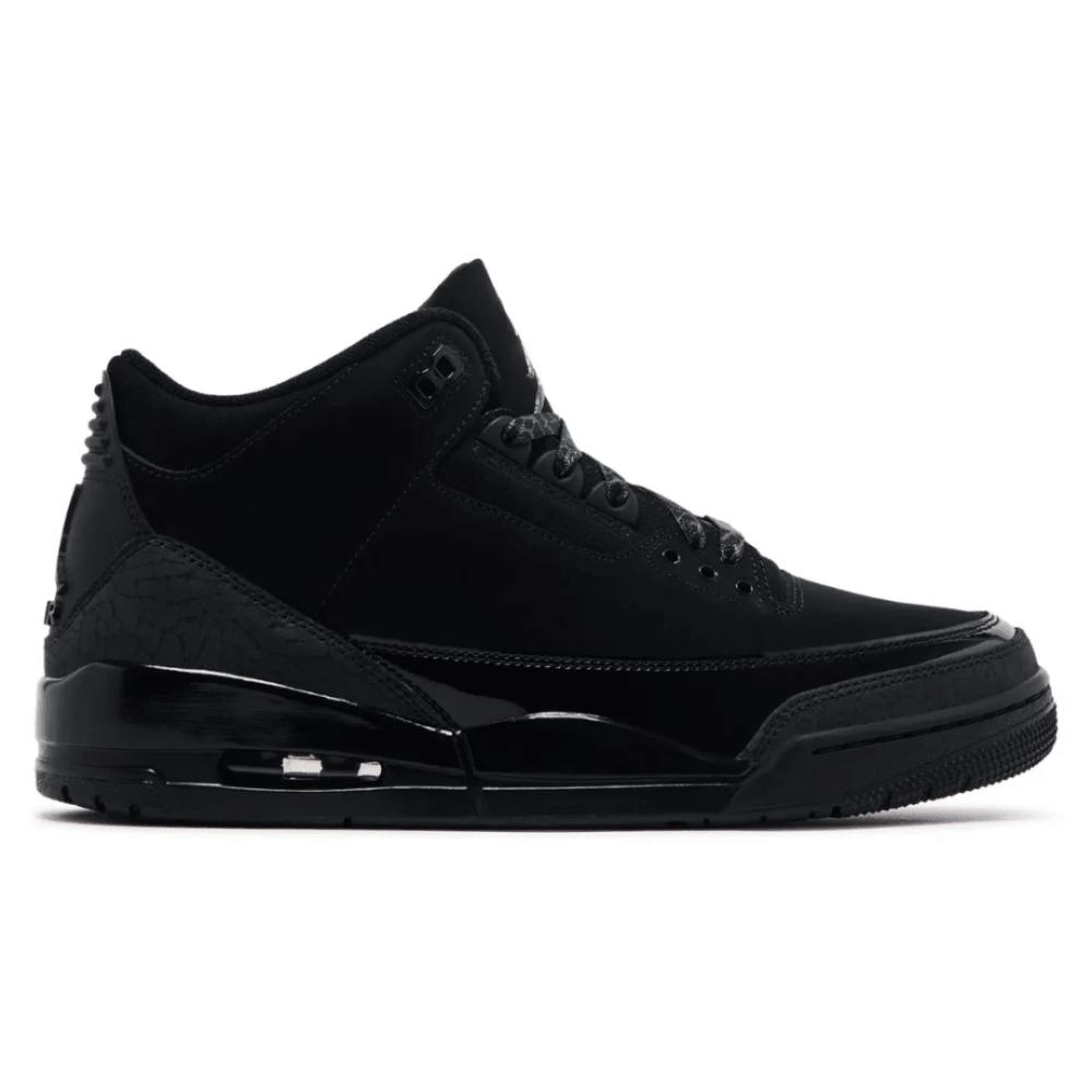 Nike Air Jordan 3 Retro ‘Black Cat’ 2025 side view