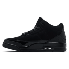 Nike Air Jordan 3 Retro ‘Black Cat’ 2025 on feet Dubai
