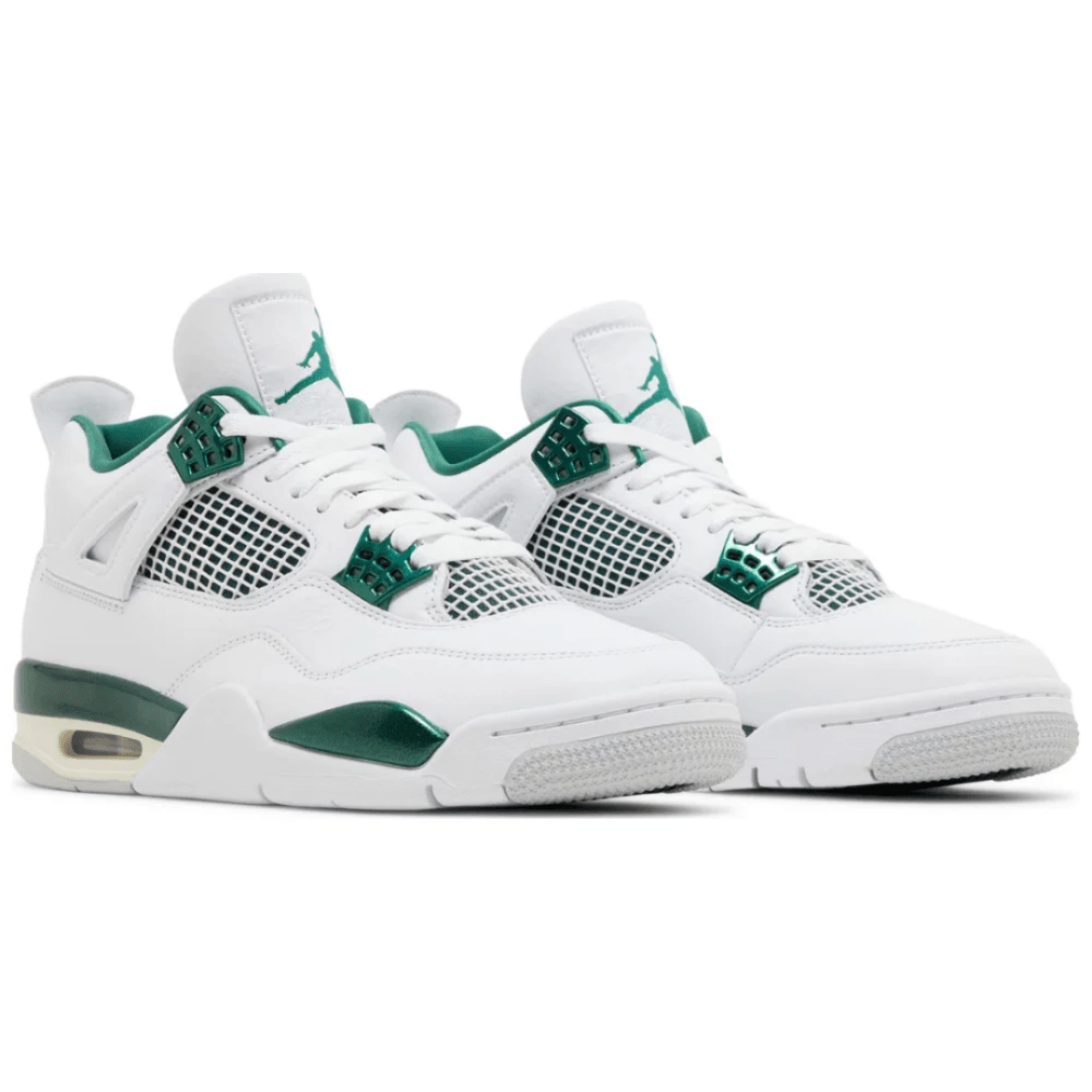 Nike Air Jordan 4 Oxidized Green close-up view