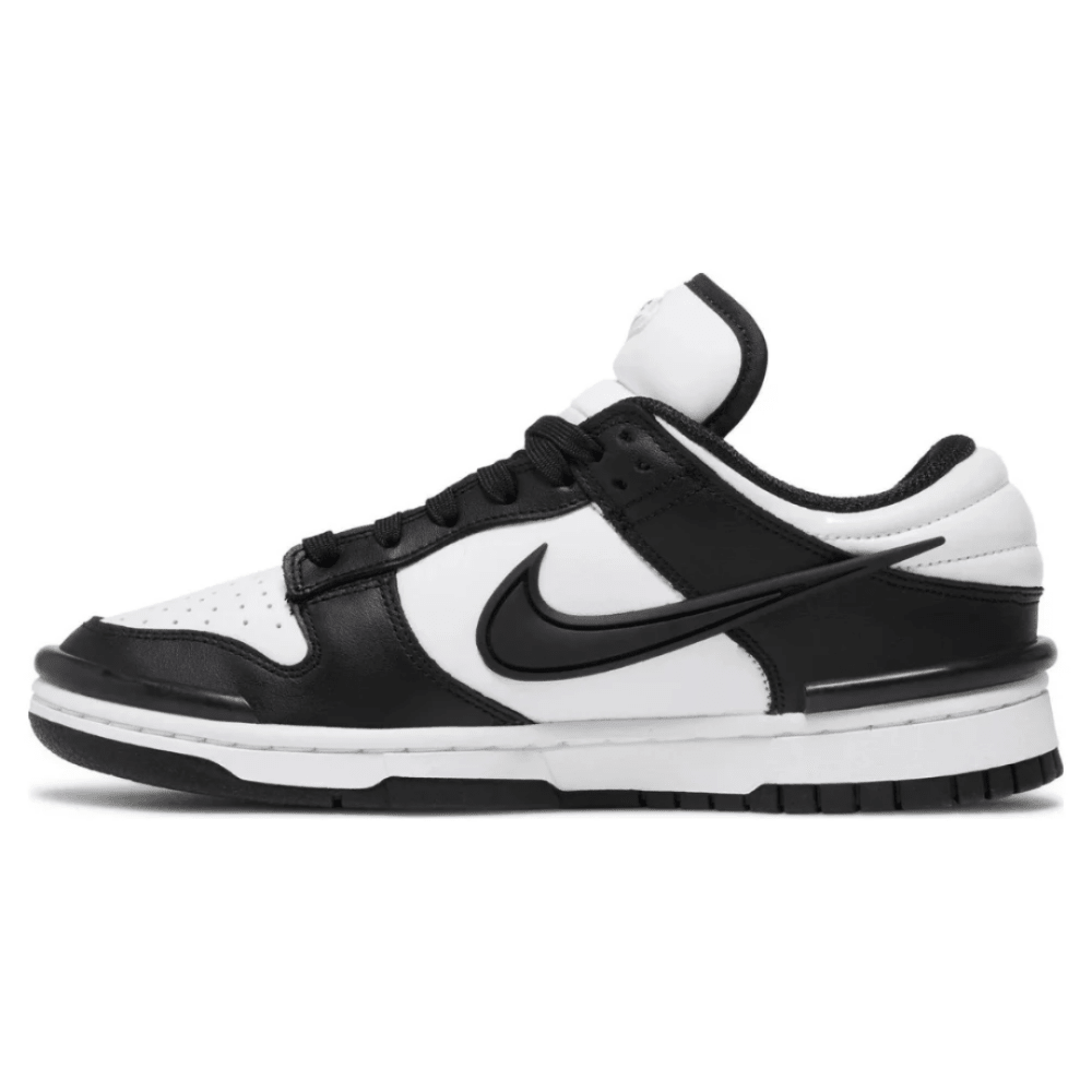 Outsole of Nike Dunk Low Twist ‘Panda’ sneaker showing traction pattern